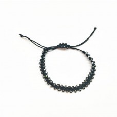 
									bracelet makrame with hematite